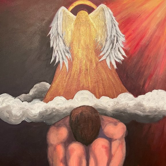 Original framed paintin